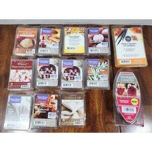 ScentSationals Better Home & Gardens Yankee Wax Bar Lot of 13